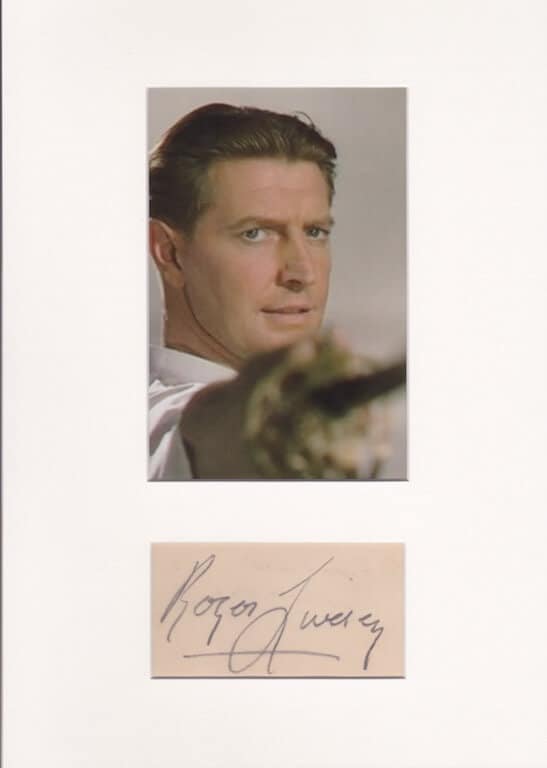 Roger Livesey Mounted Autograph Page