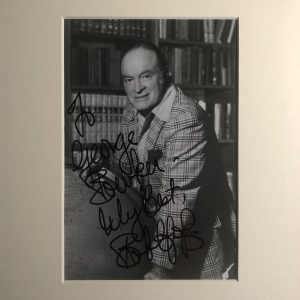 Bob Hope (born Leslie Townes Hope; May 29, 1903 – July 27, 2003) was a British-American stand-up comedian, vaudevillian, actor, singer, dancer, athlete, and author