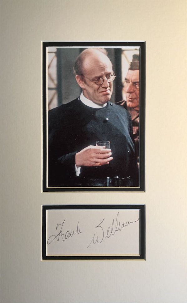 Frank Williams Autograph Page