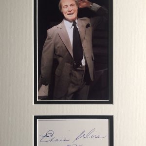 Ernest Wiseman, OBE (27 November 1925 – 21 March 1999), known by his stage name Ernie Wise, was an English comedian, best known as one half of the comedy duo Morecambe and Wise