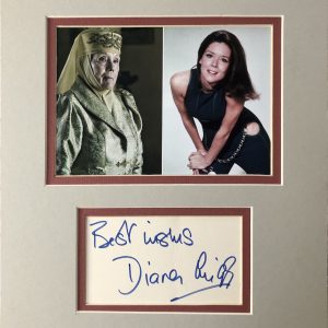 Dame Enid Diana Elizabeth Rigg DBE (20 July 1938 – 10 September 2020) was an English actress of stage and screen. Some of her notable roles were as Emma Peel in the TV series The Avengers (1965–1968); 