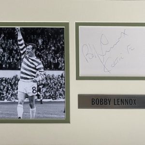 Robert Lennox, MBE (born 30 August 1943, in Saltcoats, Ayrshire) is a Scottish former professional footballer who played for Celtic and was a member of their 1967 European Cup-winning team, known as the Lisbon Lions