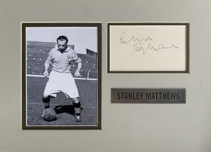 Stanley Matthews Autograph